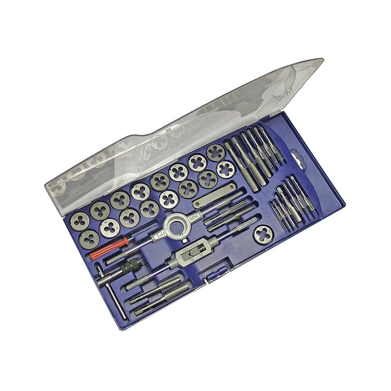 Faithfull Metric Tap & Die Set of 39 Carbon Steel - FAITAPDSET39