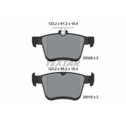 Textar Rear Brake Pad Set 2500801