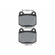 Textar Rear Brake Pad Set 2158001