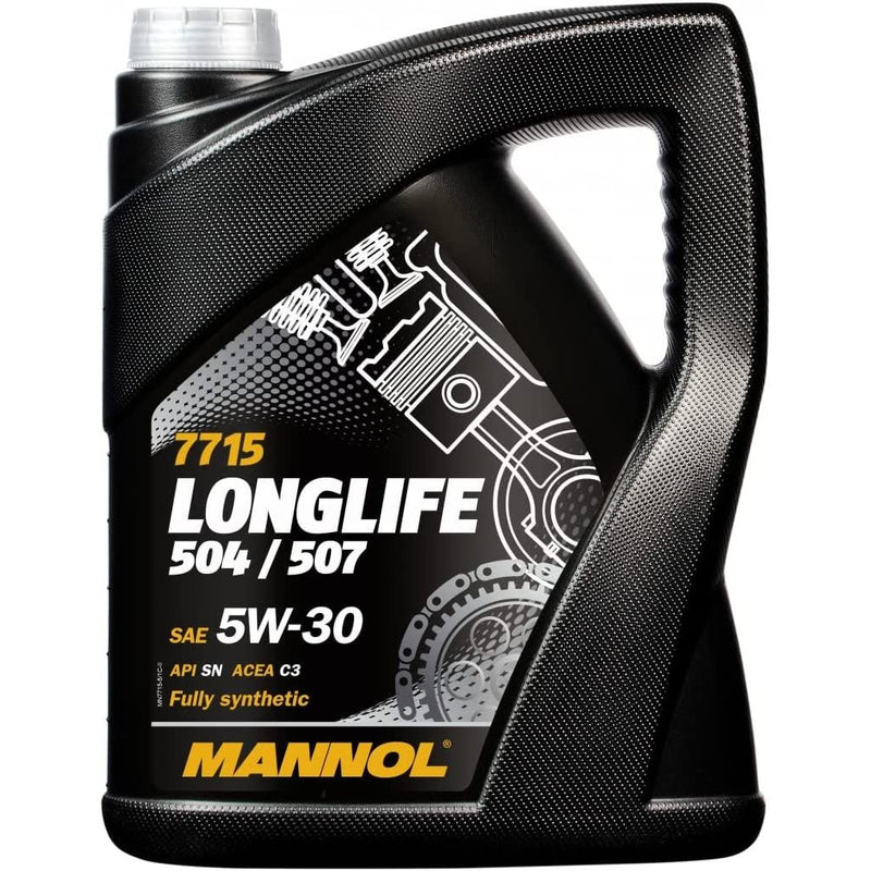 Mannol 5W-30 C3 vw 504 00 / 507 00 Fully Synthetic Engine Oil Longlife 5L 3