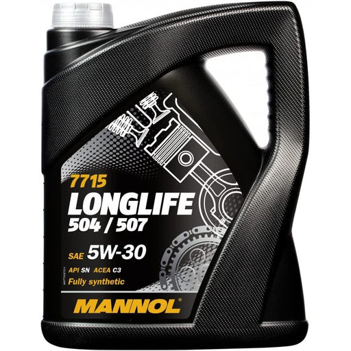 Mannol 5W-30 C3 vw 504 00 / 507 00 Fully Synthetic Engine Oil Longlife 5L 3