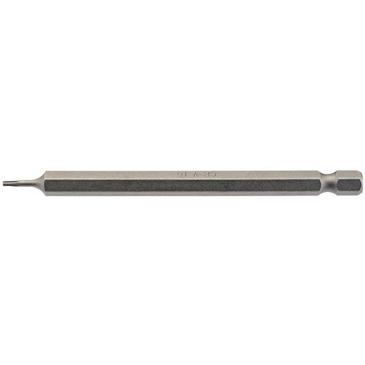 Draper Insert Bit T6 100mm Long 1/4" Hex