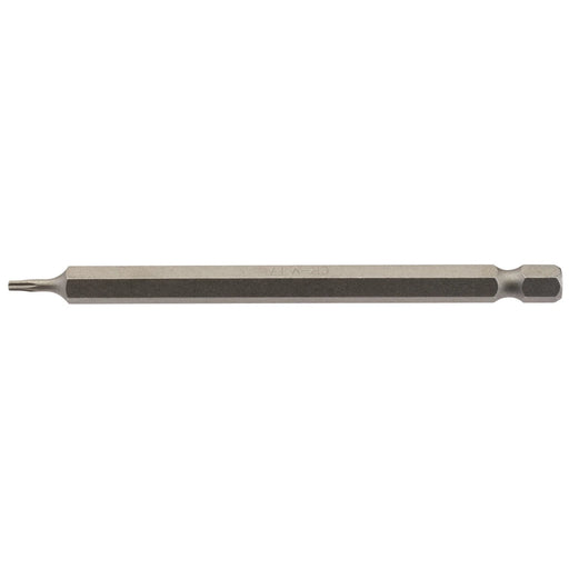 Draper Insert Bit T7 1/4" Hex 100mm Long (Pack of 1)