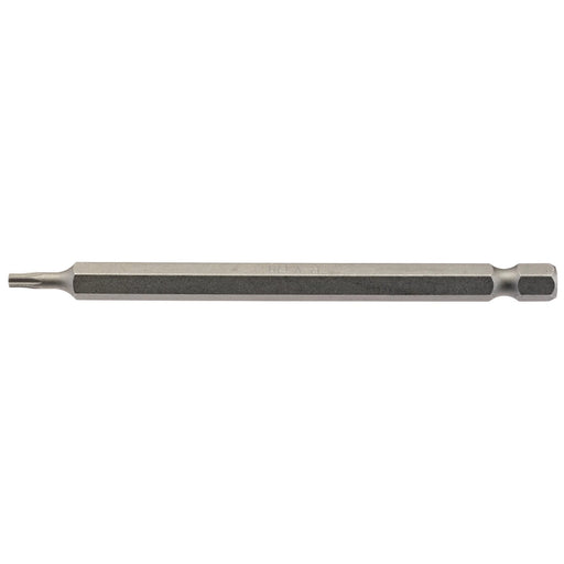 Draper Insert Bit T10 100mm Long 1/4" Hex (Pack of 1)