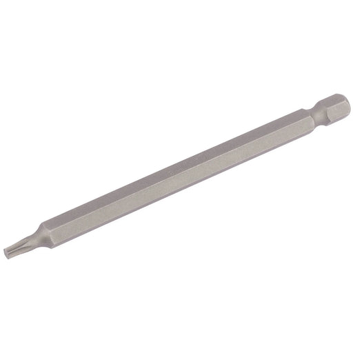 Draper Insert Bit T15 100mm Long 1/4" Hex - Pack of 1