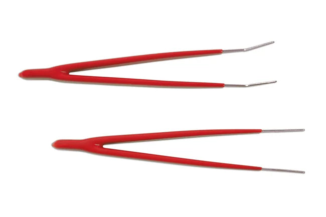 Laser Tools Stainless Steel Tweezers 2pc - PL