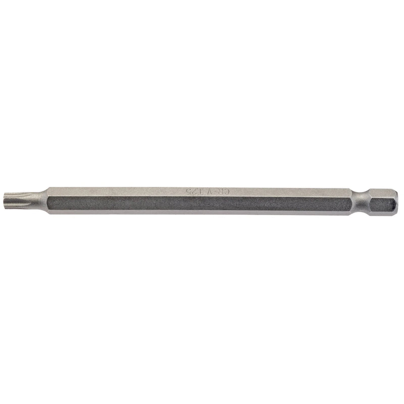 Draper TX-STAR® Insert Bit T25 100mm Long 1/4" Hex