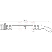 Apec Brake Hydraulic Hose Line Rear HOS3083
