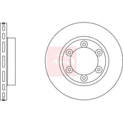 Apec 2 x Vented Brake Discs DSK2896