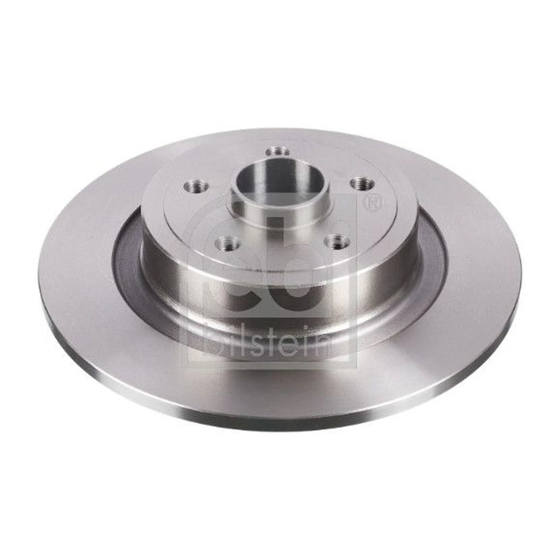 Febi 2 x Solid Rear Brake Discs 104506