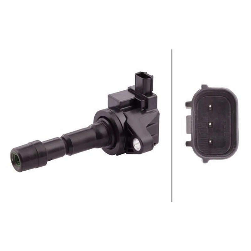 Hella Ignition Coil Pack Rear 5DA 358 000-131