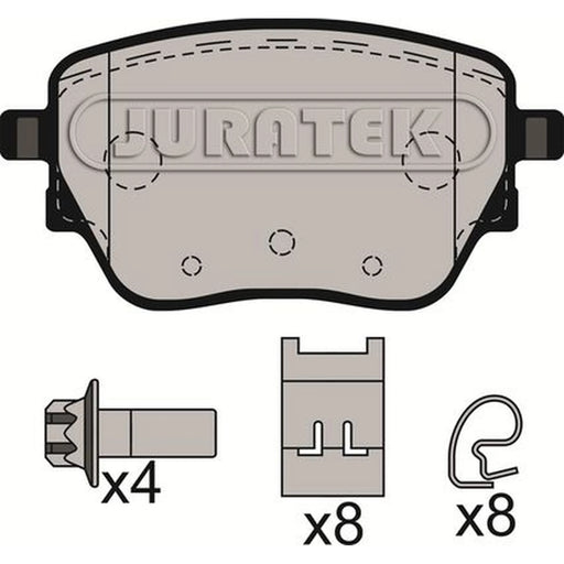 Juratek Rear Brake Pad Set JCP8591