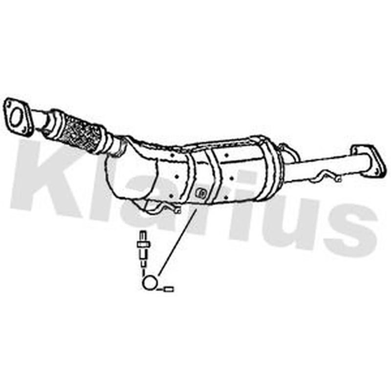 Klarius Diesel Particulate Filter T/A 390512