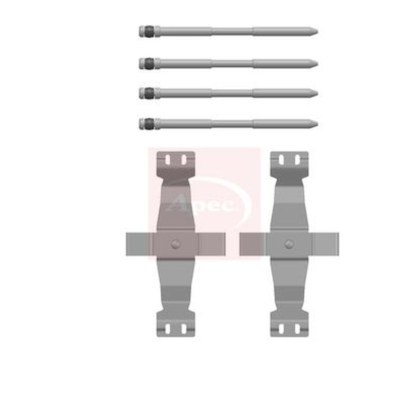 Apec Brake Pad Accessory Fitting Kit Front KIT1518