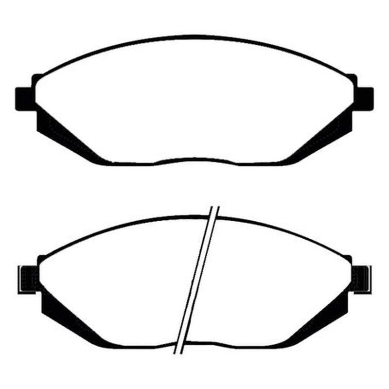 Abtex Front Brake Pad Set PLU2212