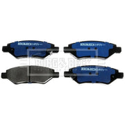 Borg & Beck 4 x Rear Brake Pad Set BBP2469