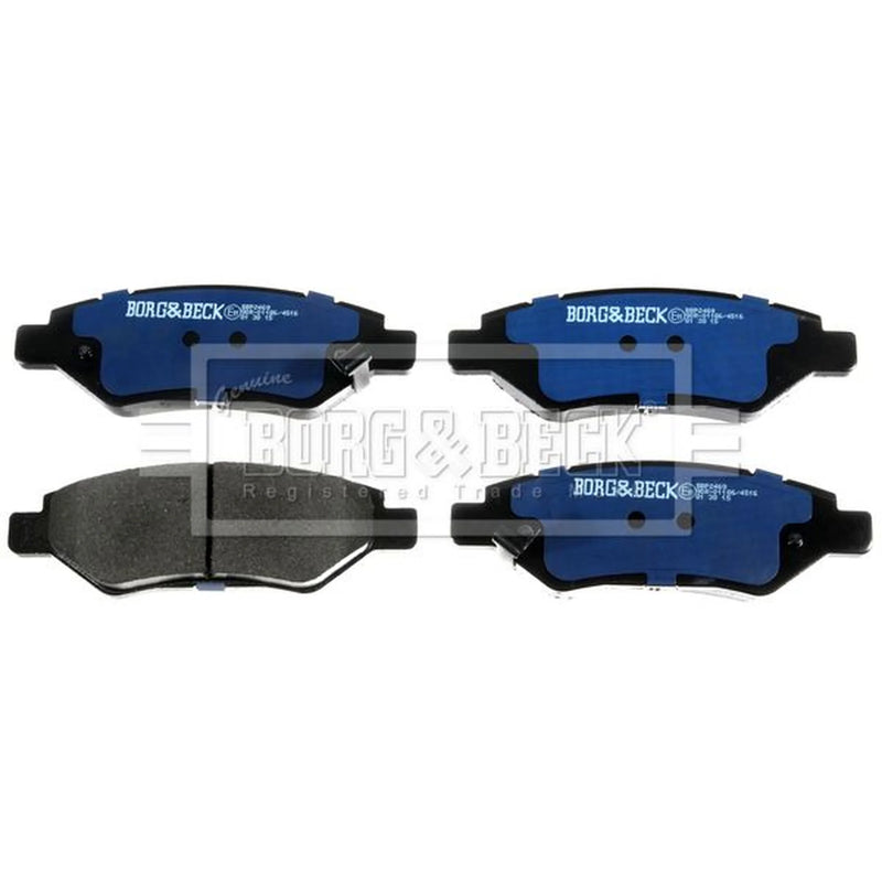 Borg & Beck 4 x Rear Brake Pad Set BBP2469