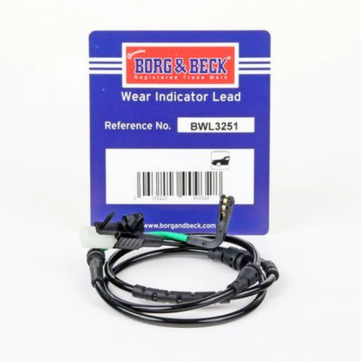 Borg & Beck Brake Pad Wear Sensor Front BWL3251