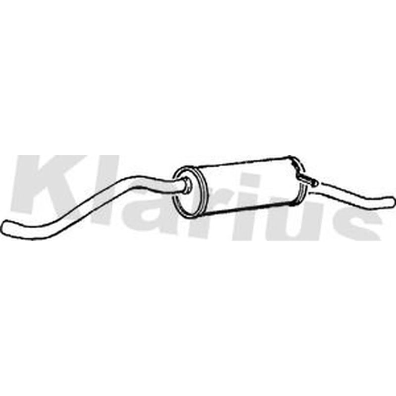 Klarius Box With Tail Pipe Rear AN465B