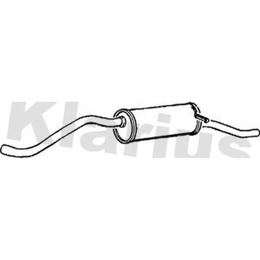 Klarius Box With Tail Pipe Rear AN465B