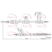 Apec Handbrake Cable Left Rear CAB1302
