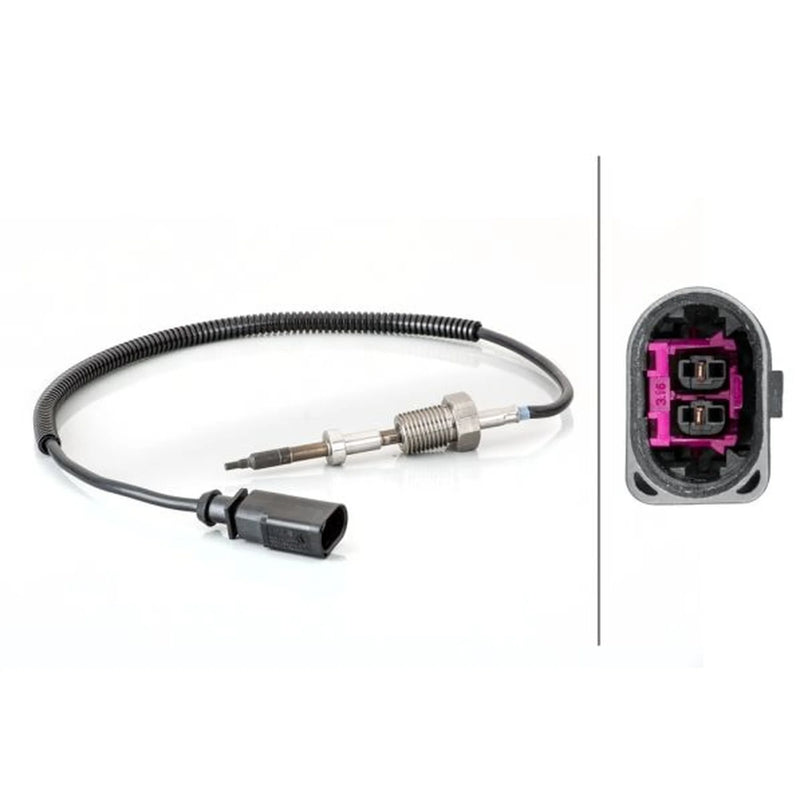 Hella Exhaust Gas Temperature Sensor before exhaust turbocharge 6PT 014 494-711