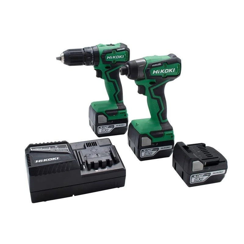 HiKOKI KC18DDXJBZ Twin Pack 18V 3 x 5.0Ah Li-ion - KC18DDXJBZ