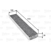 Valeo Cabin Air Filter (Pollen Filter) 698745