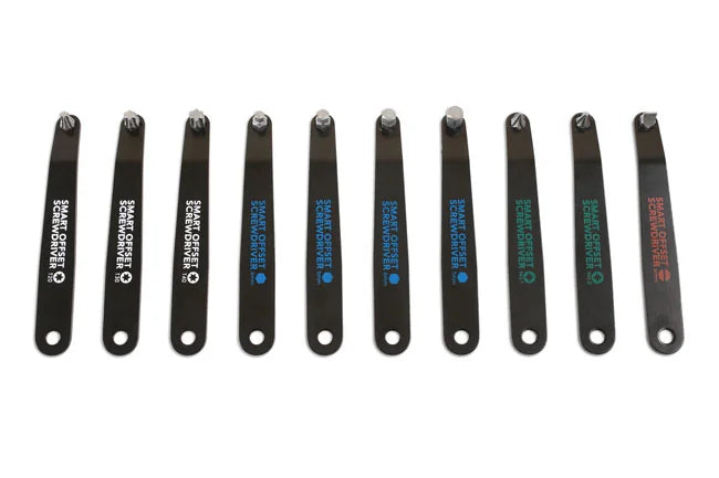 Laser Tools Low Profile Offset Tool Kit 10pc - PL