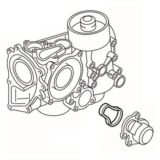 Elring Mercedes Oil Cooling Thermostat Gasket 339.870