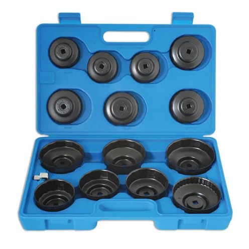 Laser Tools Oil Filter Wrench Set 15pc - PL