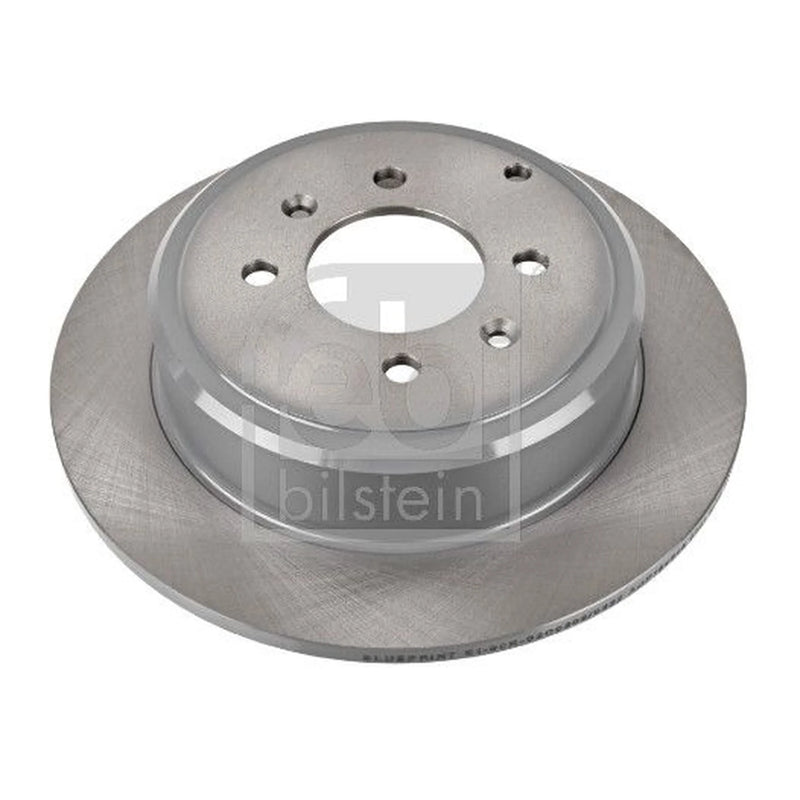 Febi 2 x Solid Rear Brake Discs 21122