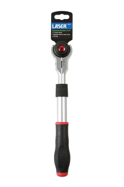 Laser Tools Extending Swivel Head Ratchet d 1-3