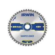 IRWIN® Construction Mitre Circular Saw Blade 254 x 30mm x 48T ATB/Neg - 1897428