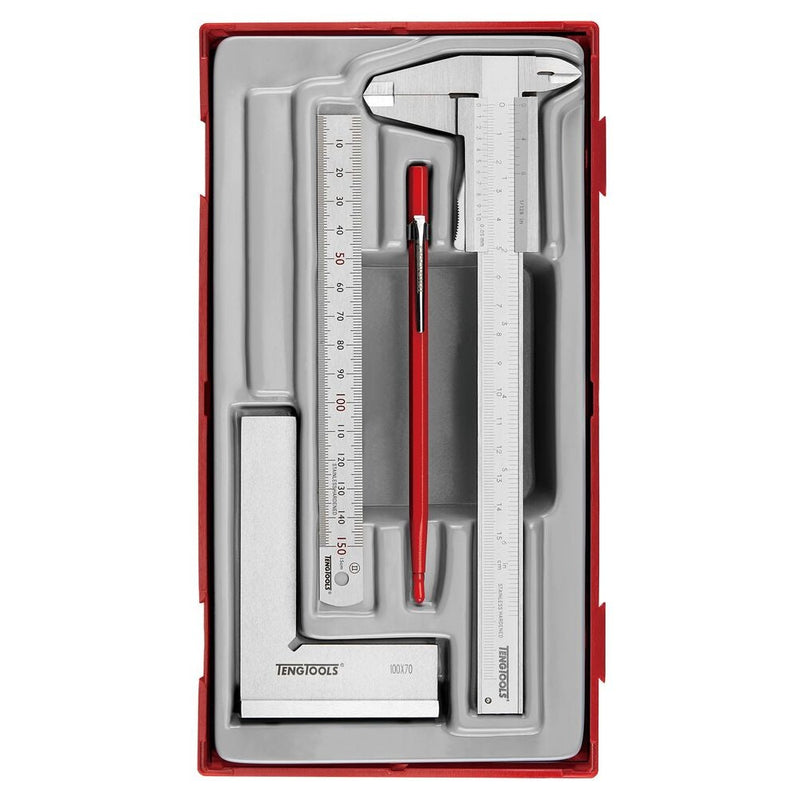 Teng Tools Measuring Tool Set TT1 4 Pieces