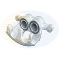 Comline Brake Caliper Assembly Front Left CBC443L