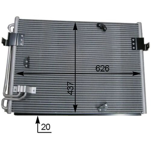 Mahle Air Conditioning Condenser AC 174 000S