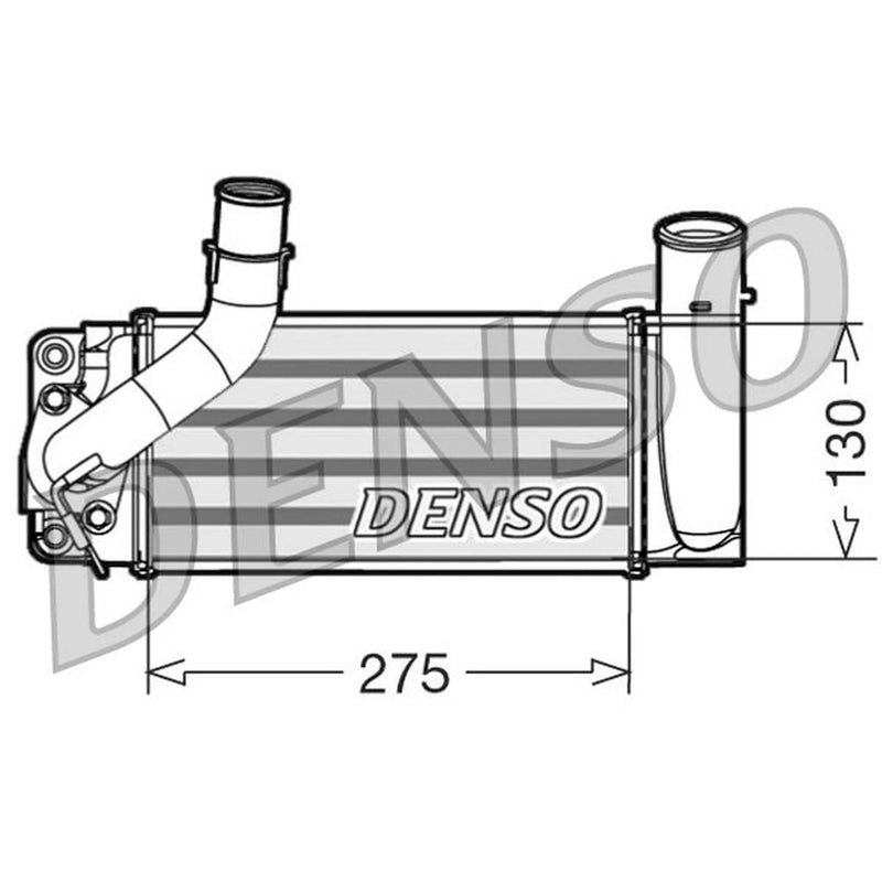 Denso Intercooler (Charge Air Cooler) DIT50007