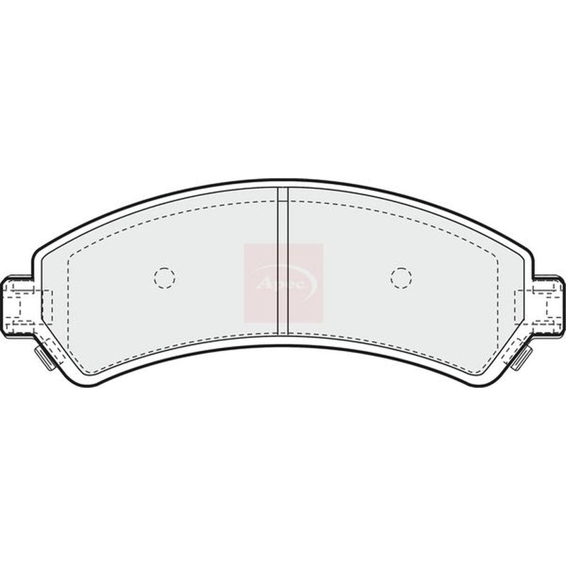 Apec Front Brake Pad Set PAD1176