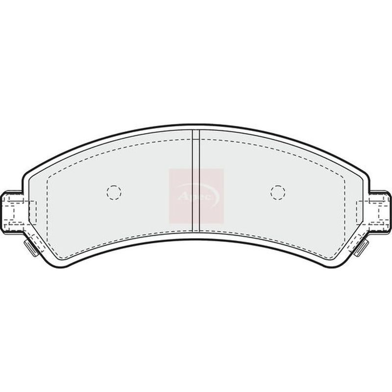 Apec Front Brake Pad Set PAD1176