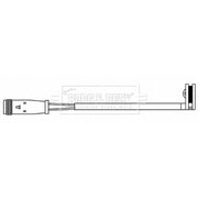 Borg & Beck Brake Pad Wear Sensor Front BWL3164