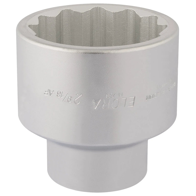 Elora Socket, Bi-Hexagon, 1" Sq. Dr., 2.9/16"