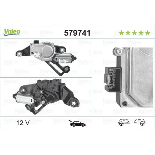 Valeo Front/Rear Wiper Motor Rear 579741