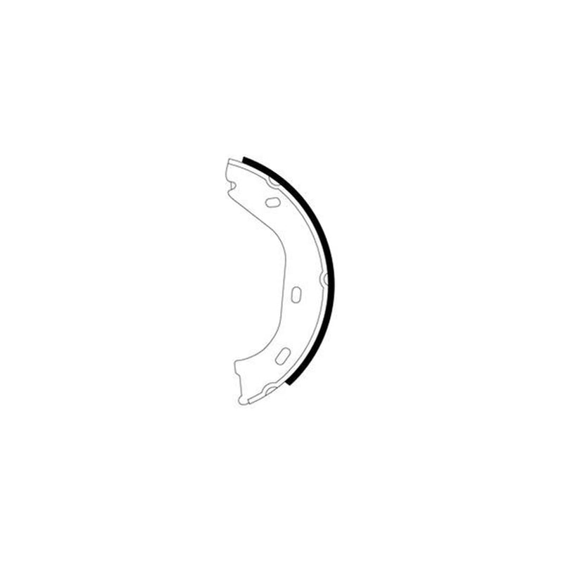 Mintex 4 x Parking Brake Shoe Set MFR108