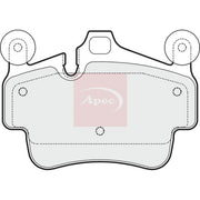 Apec Front Brake Pad Set PAD1634