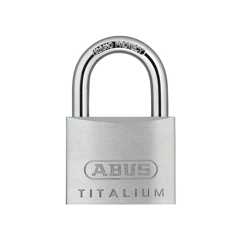 ABUS Mechanical 64TI/50mm TITALIUM™ Padlock Keyed Alike KA6511 - 10056205-01