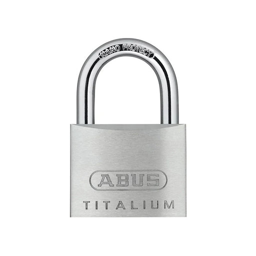 ABUS Mechanical 64TI/50mm TITALIUM™ Padlock Keyed Alike KA6511 - 10056205-01