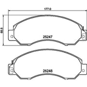 Mintex Front Brake Pad Set MDB4041