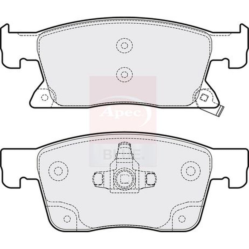 Apec Front Brake Pad Set PD3779