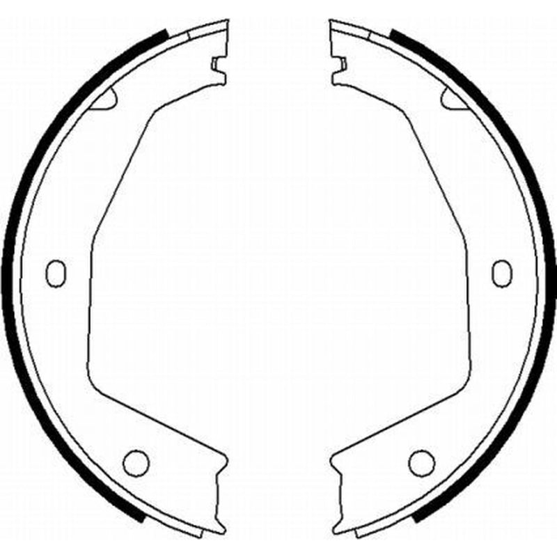 Mintex Parking Brake Shoe Set MFR586